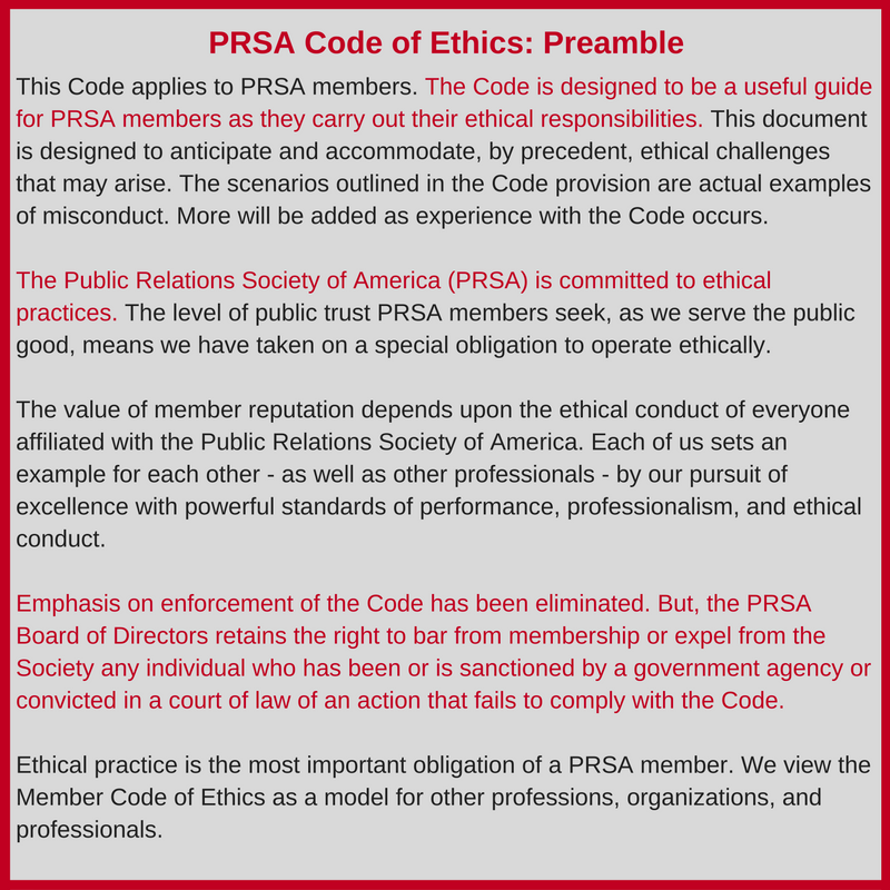 Jessica s Business Code Of Ethics